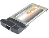 STLabs 10/100m Fast Ethernet 32bit CARD Bus Adapter PCMCIA , Retail Box , 1 year Limited Warranty