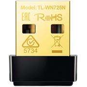 TP Link TL WN725N 150Mbps Wireless N Nano USB Adapter, Retail Box , 2 year Limited Warranty